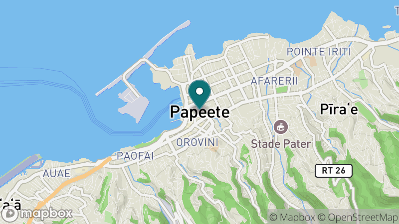 Carte - Papeete