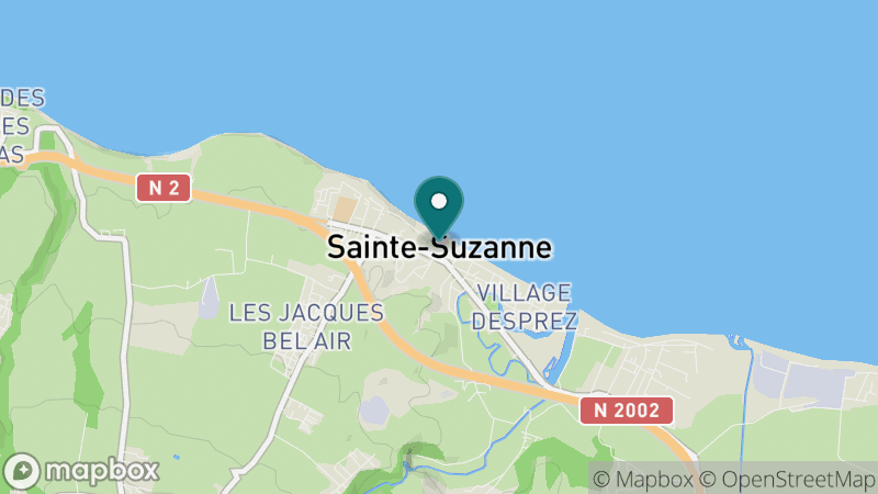 Carte - Sainte Suzanne