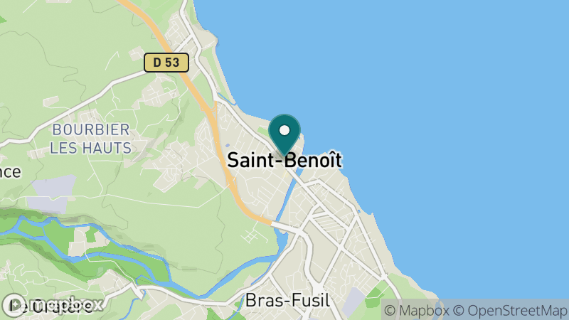 Carte - Saint Benoit