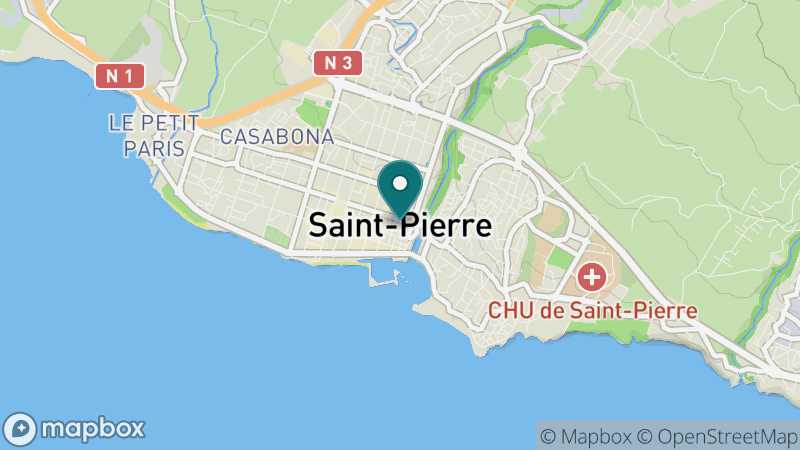 Carte - Saint-Pierre