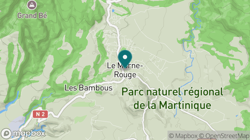 Carte - Le Morne-Rouge