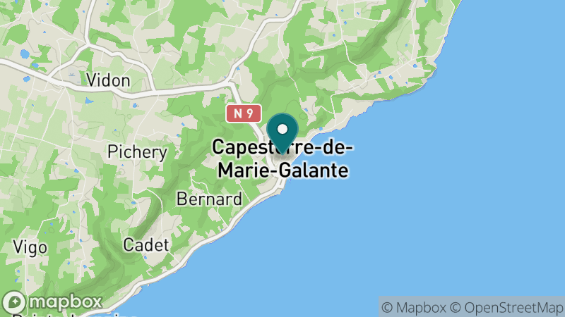Carte - Capesterre De Marie Galante
