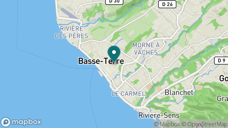 Carte - Basse-Terre