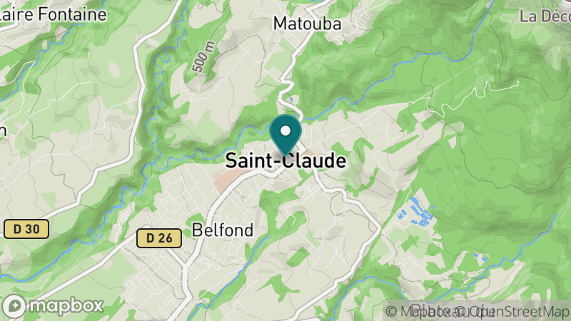 Carte - Saint-Claude