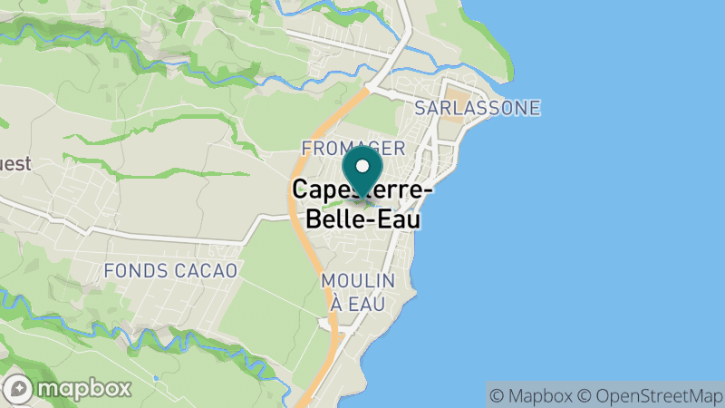 Carte - Capesterre-Belle-Eau