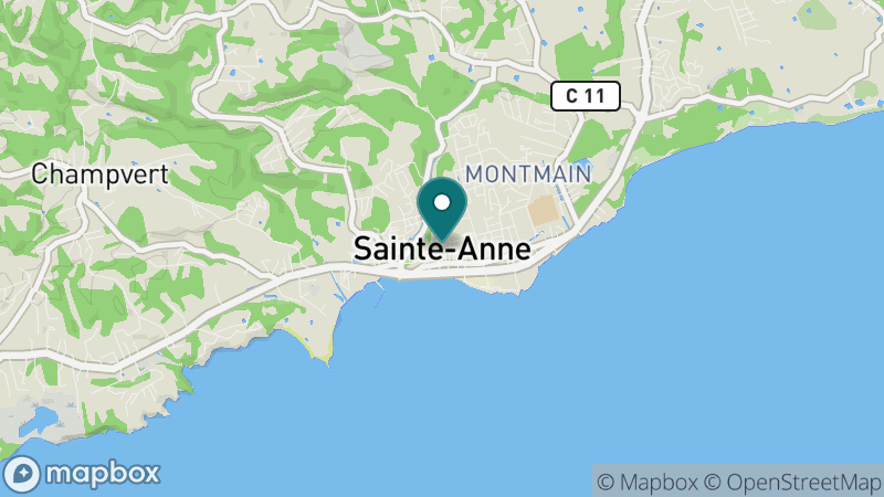 Carte - Sainte Anne