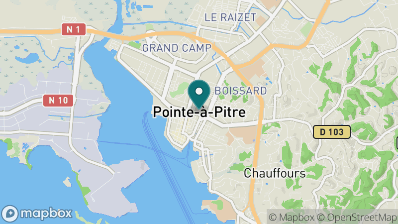Carte - Pointe A Pitre