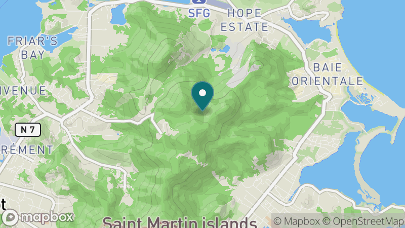 Carte - Saint Martin