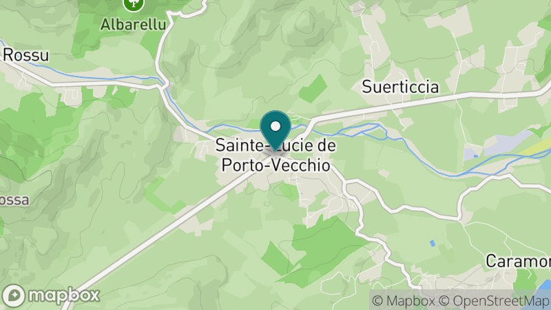 Carte - Sainte-Lucie de Porto-Vecchio