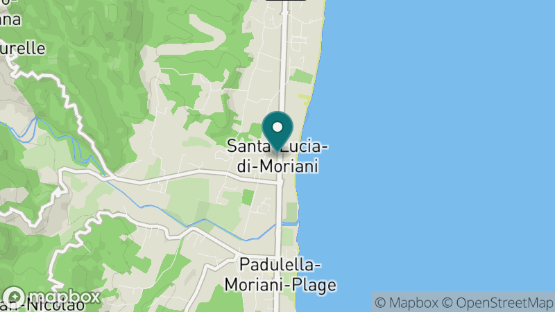 Carte - Santa-Lucia-di-Moriani