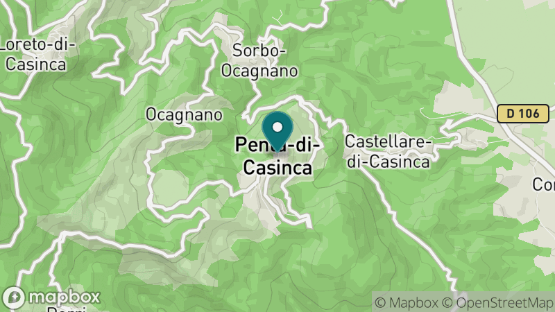 Carte - Penta-di-Casinca