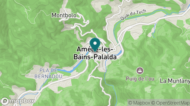 Carte - Amelie Les Bains Palalda