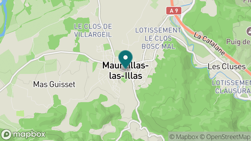 Carte - Maureillas Las Illas