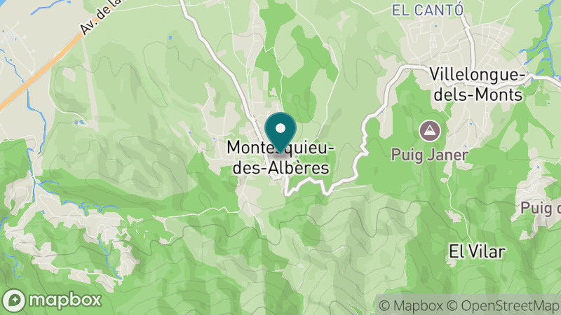 Carte - Montesquieu Des Alberes