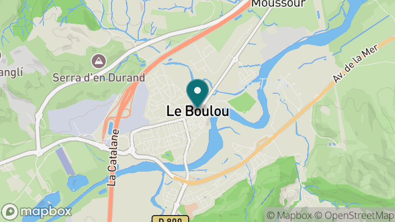 Carte - Le Boulou