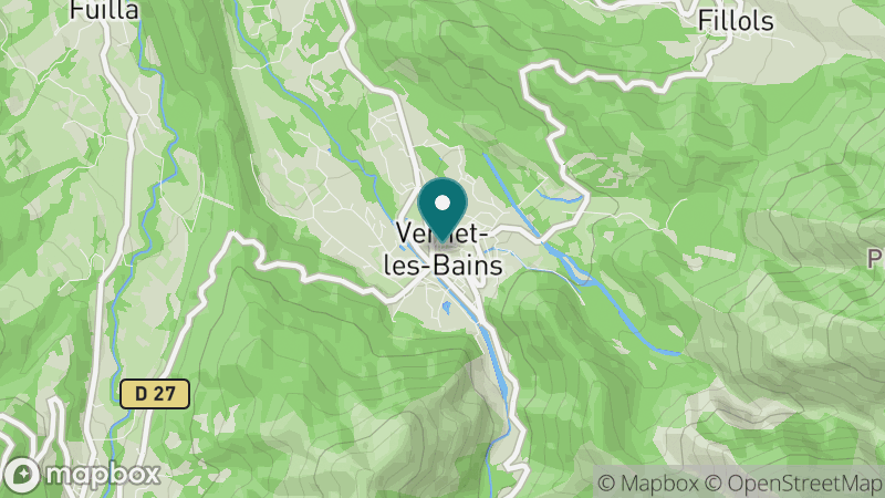 Carte - Vernet Les Bains