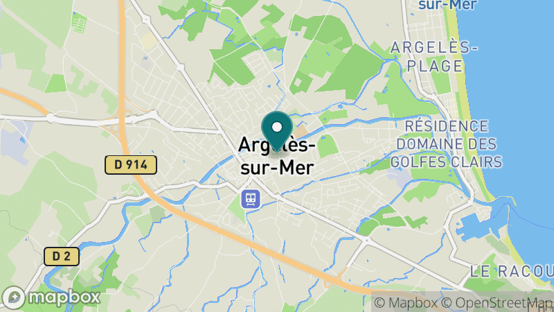 Carte - Argeles Sur Mer