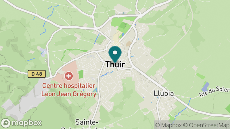 Carte - Thuir