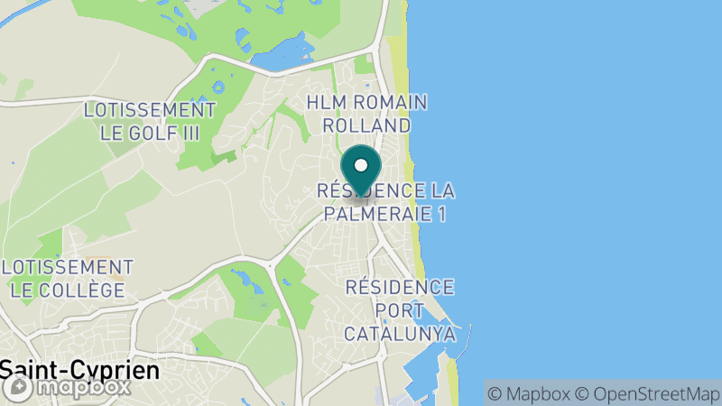 Carte - Saint Cyprien Plage