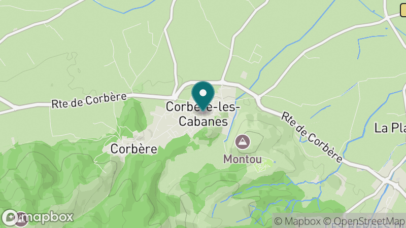 Carte - Corbere Les Cabanes