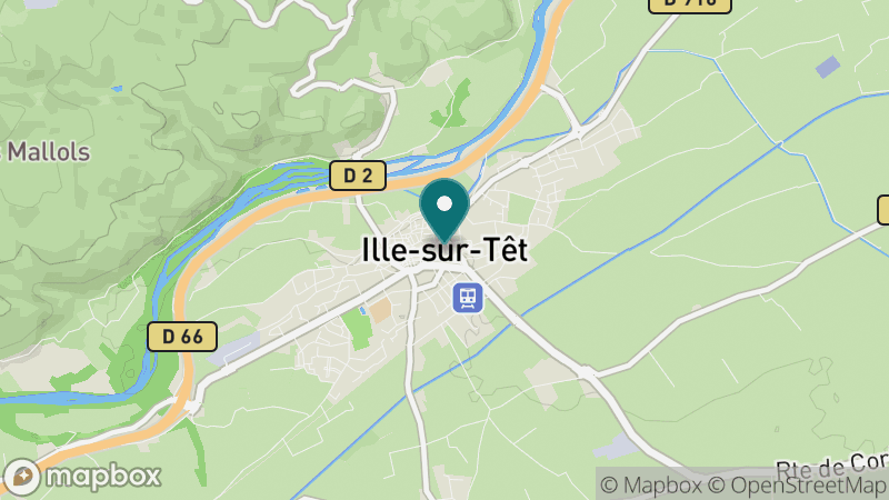 Carte - Ille Sur Tet