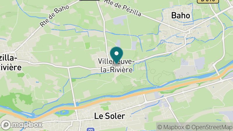 Carte - Villeneuve La Riviere