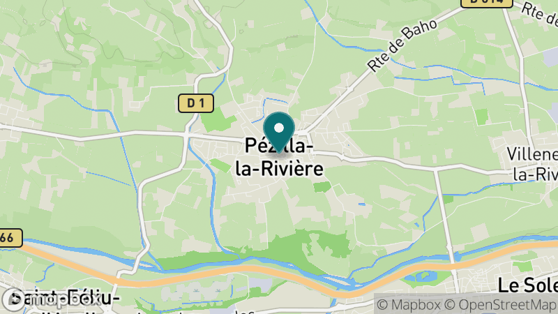 Carte - Pézilla-la-Rivière