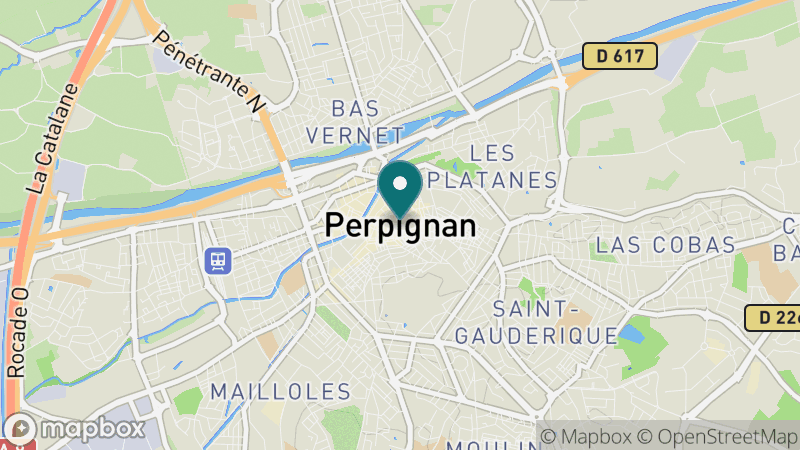 Carte - Perpignan