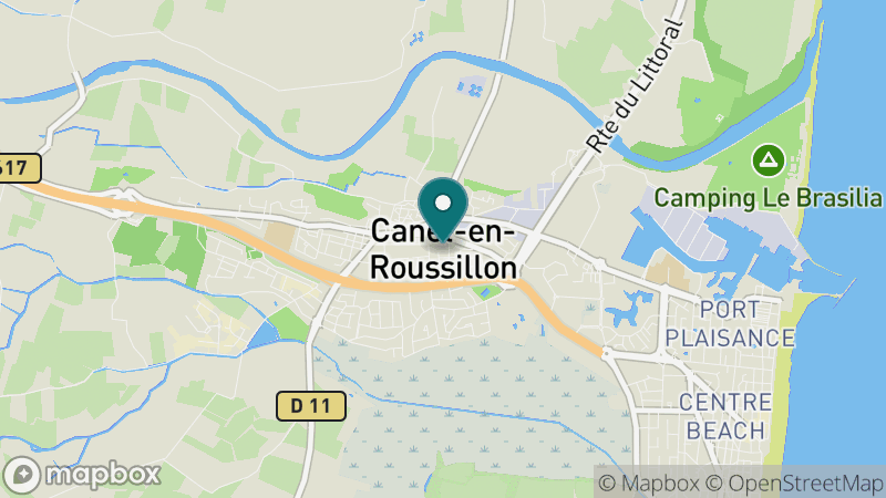 Carte - Canet En Roussillon