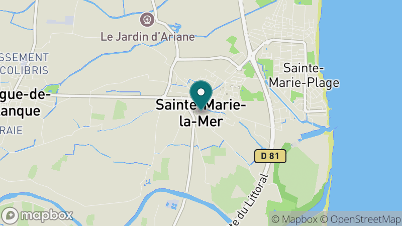 Carte - Sainte Marie