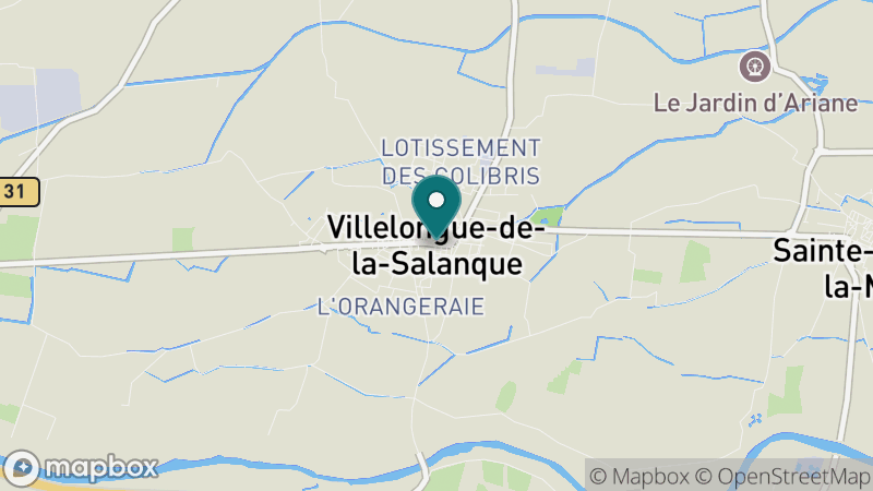 Carte - Villelongue De La Salanque