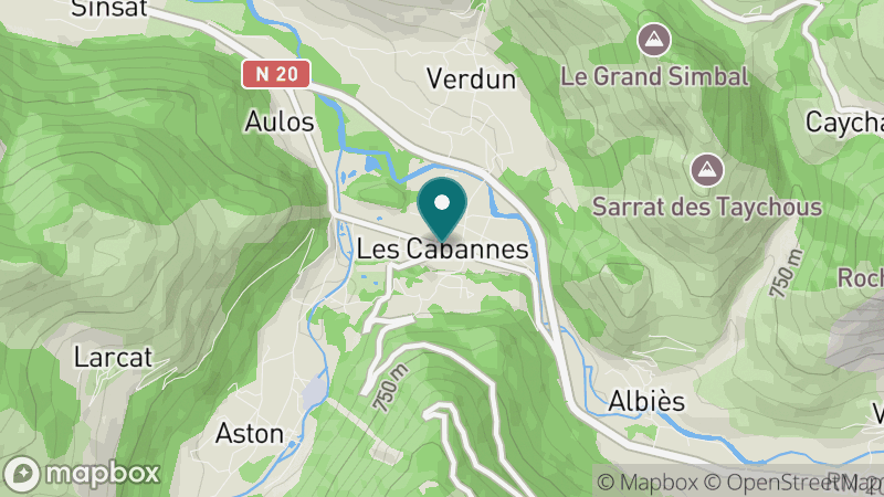 Carte - Les Cabannes