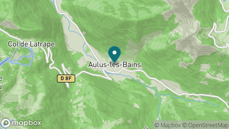 Carte - Aulus-les-Bains