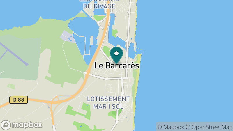 Carte - Le Barcares