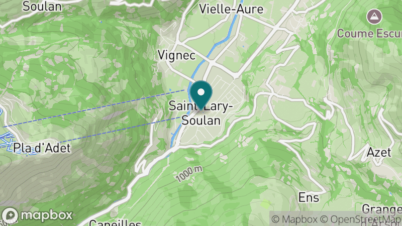 Carte - Saint Lary Soulan