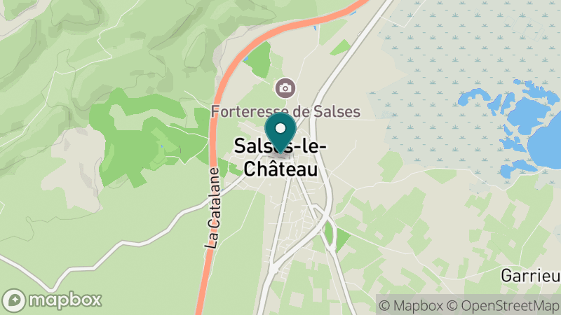Carte - Salses Le Chateau