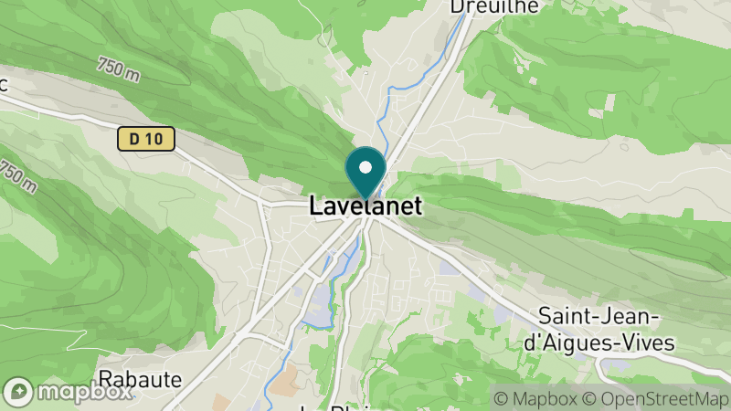 Carte - Lavelanet