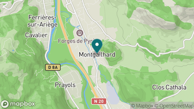 Carte - Montgailhard