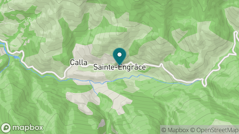 Carte - Sainte Engrace