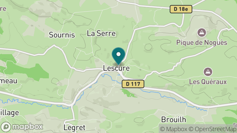 Carte - Lescure