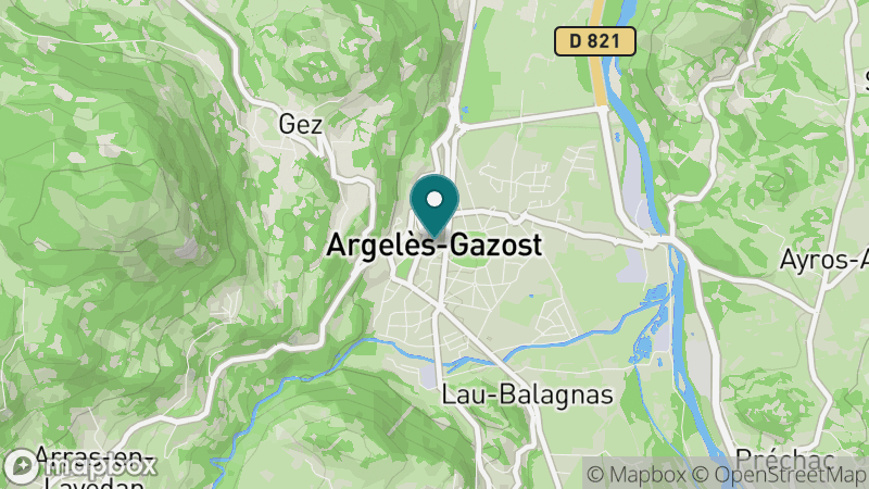 Carte - Argeles Gazost