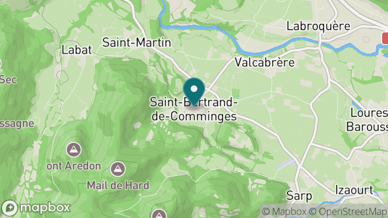Carte - Saint Bertrand De Comminges