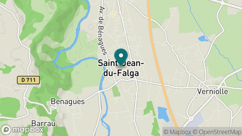 Carte - Saint-Jean-du-Falga