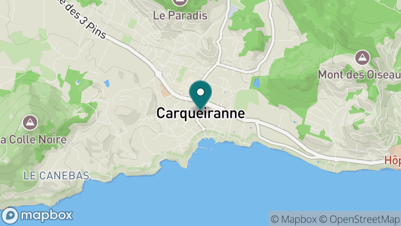 Carte - Carqueiranne
