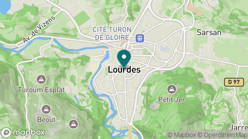 Carte - Lourdes