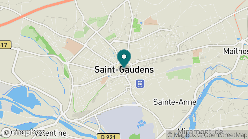 Carte - Saint Gaudens