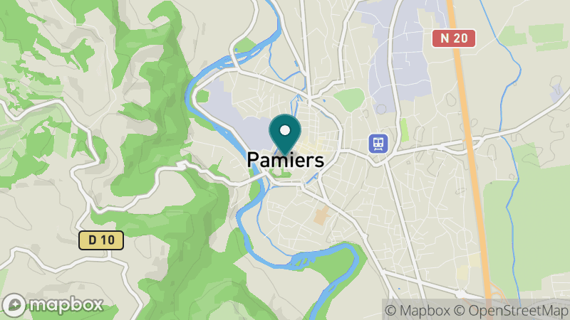 Carte - Pamiers