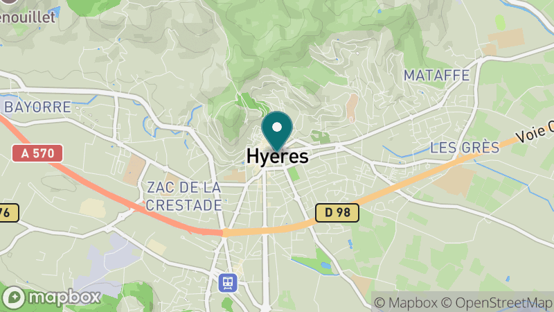 Carte - Hyeres