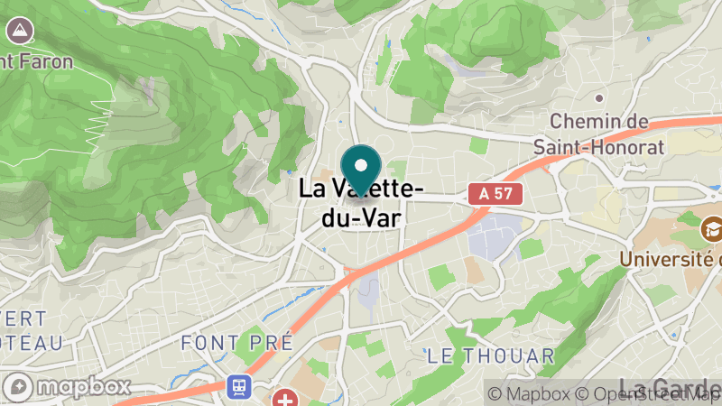 Carte - La Valette Du Var