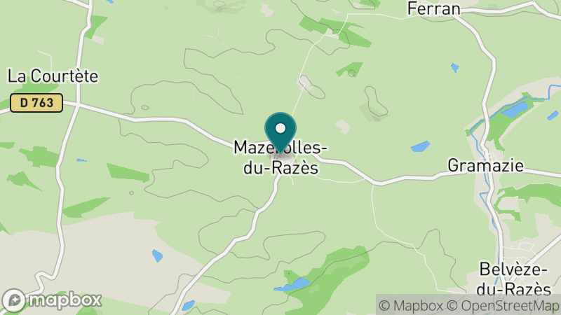 Carte - Mazerolles Du Razes